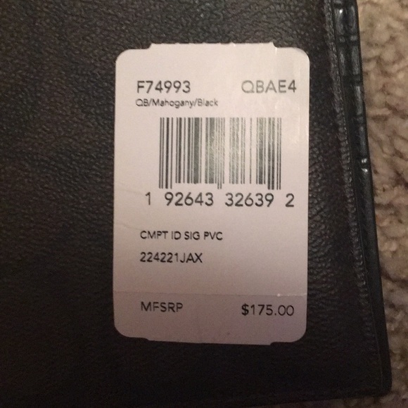 Authentic Men's Coach Compact ID Wallet - Picture 2 of 8